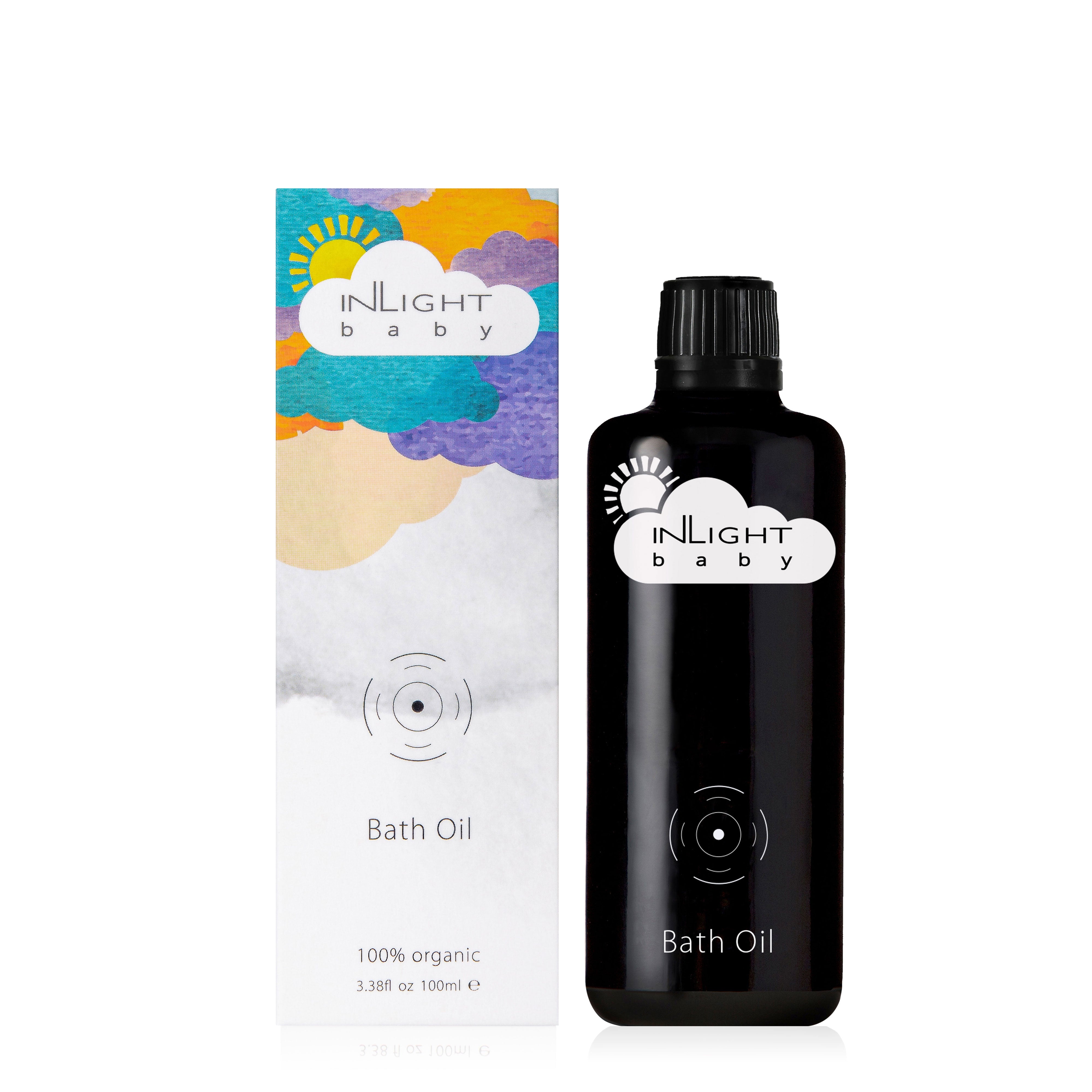 Organic Natural Baby Bath Oil Baby Bath Oil Inlight Beauty