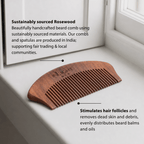 Wooden Beard Comb