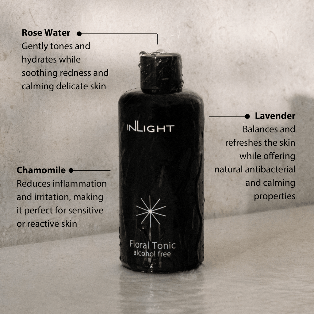 Organic Floral Tonic 200ml - Inlight Beauty.