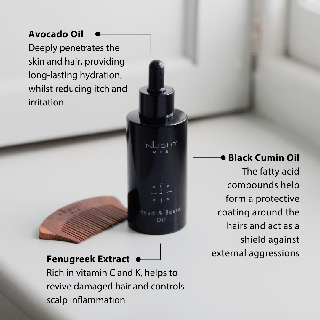Head & Beard Oil for Men 100ml