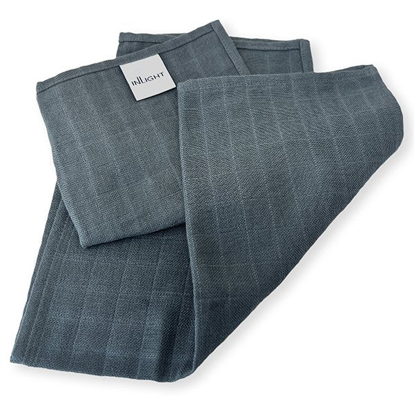 Organic Muslin Face Cloths x 2