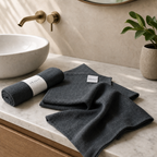 Organic Muslin Face Cloths x 2