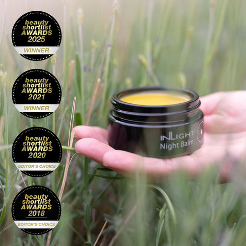 Award winning Organic Night Balm by Inlight Beauty