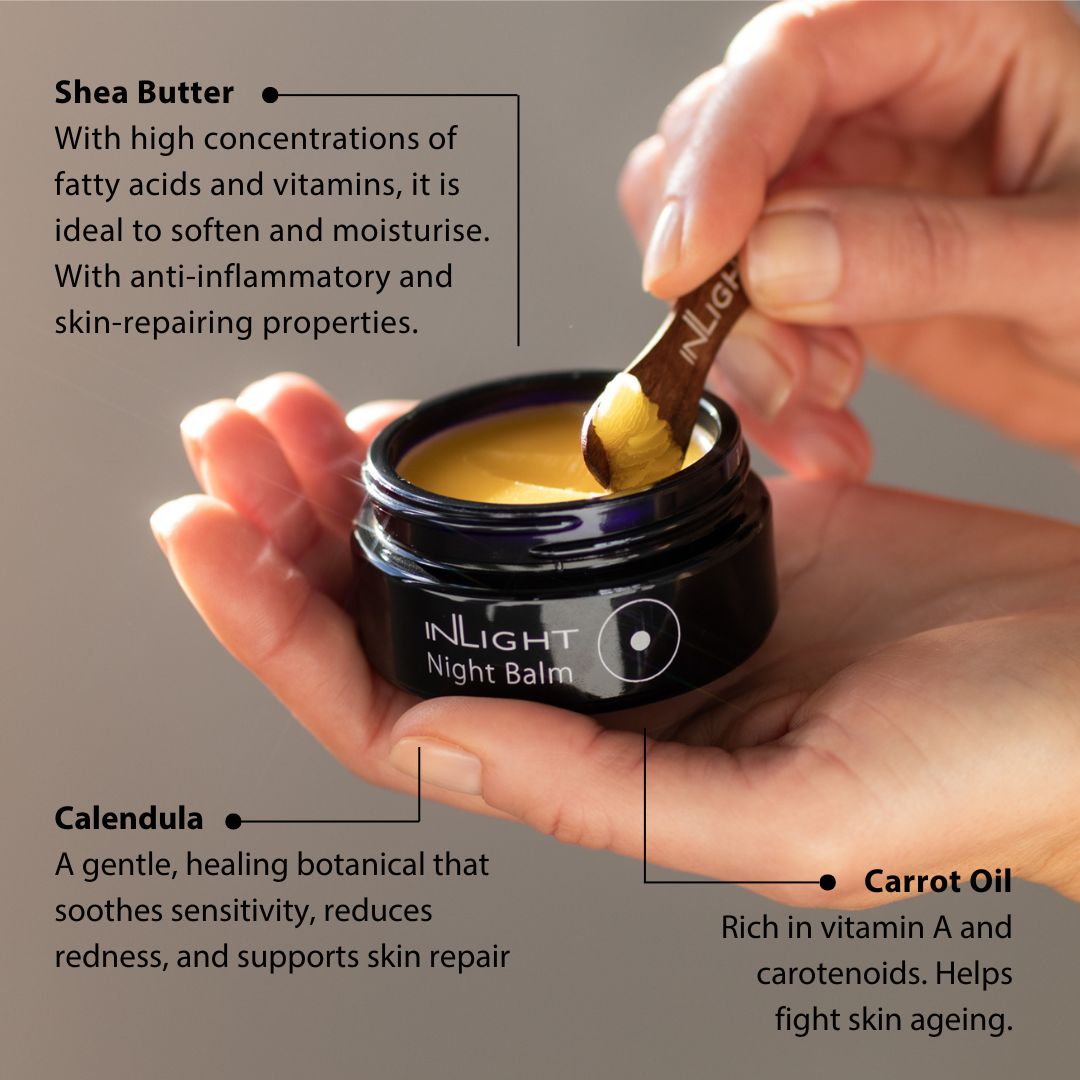 Inlight Beauty Organic Night Balm Balm Features and benefits